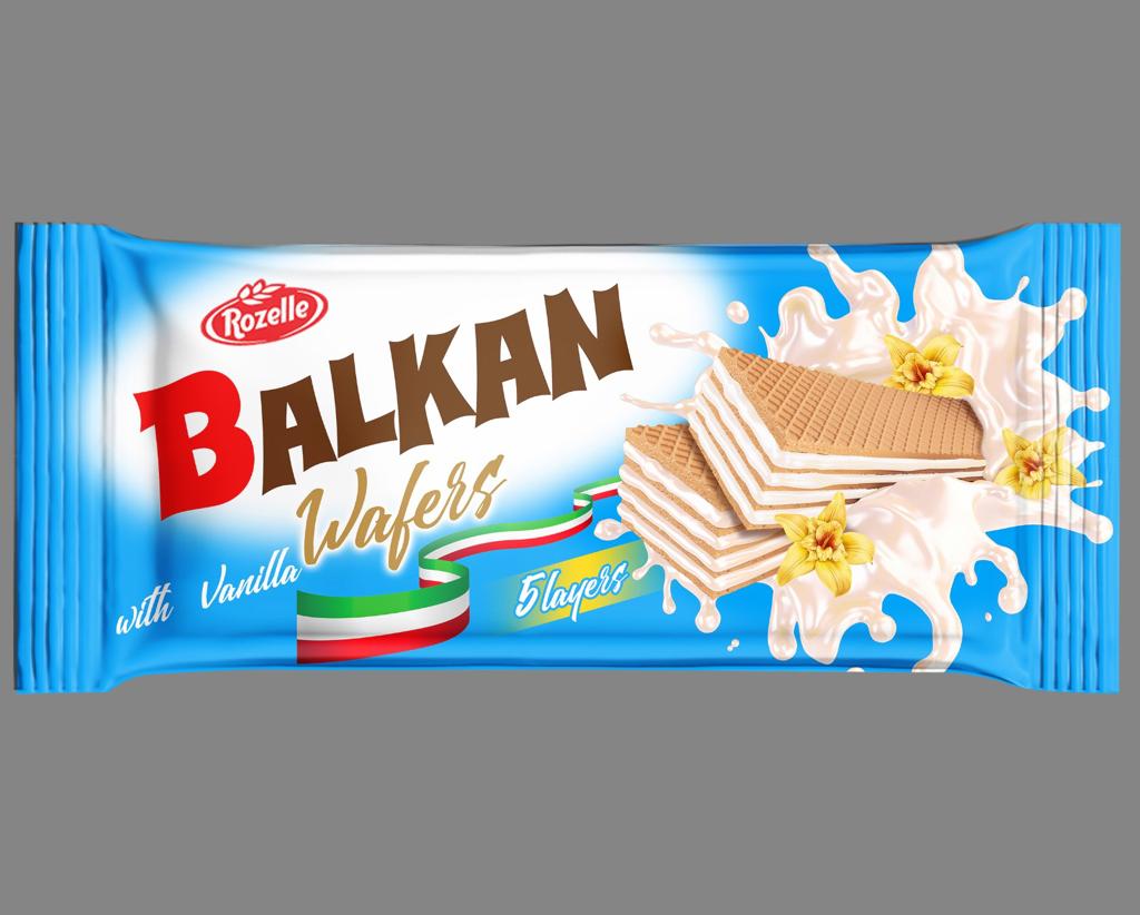 بسكويت بالكان نكهة الفانيليا